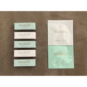 Valmont Skincare Travel Set 7pc V-Firm LumiSence LumiMask Face Exfoliant Swiss